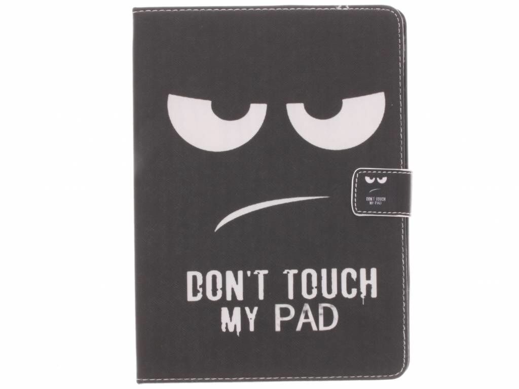Coquedetelephone.fr Étui à rabat silicone design pour iPad Air 2 - Don't touch my pad