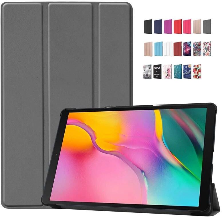 Housse tablette Coque pour tablette Samsung Galaxy Tab A 10 1 2019 Coque magnétique en cuir PU pour Samsung Galaxy Tab A 2019 SM T510 T515 Coque