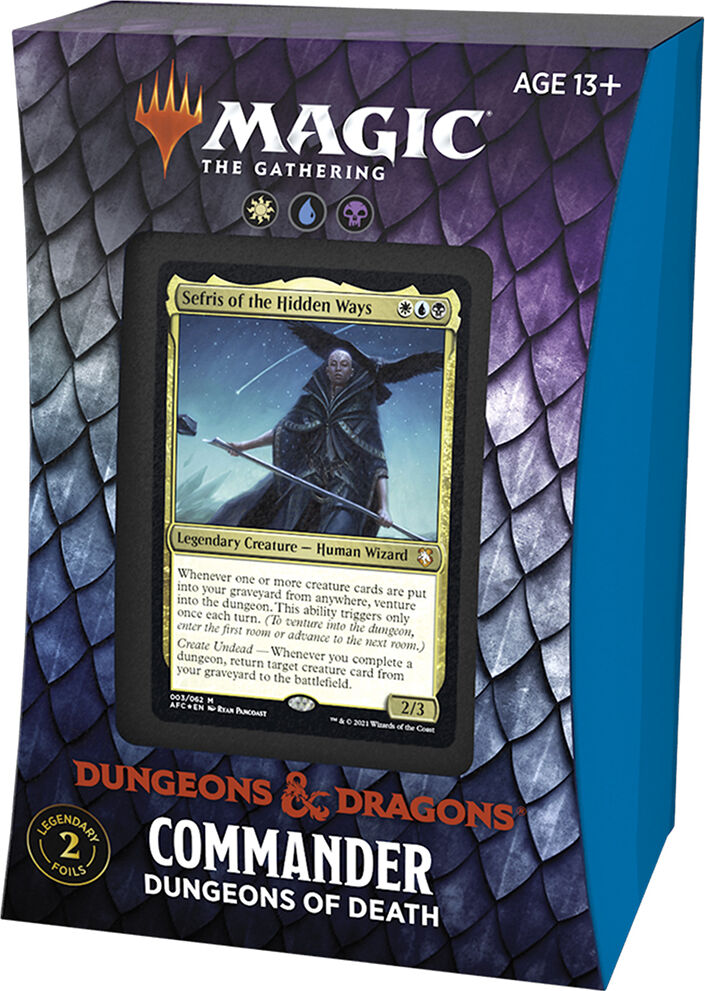 Wizards of the Coast Magic Forgotten Realms Commander Dungeon Commander Deck - Dungeons of Death