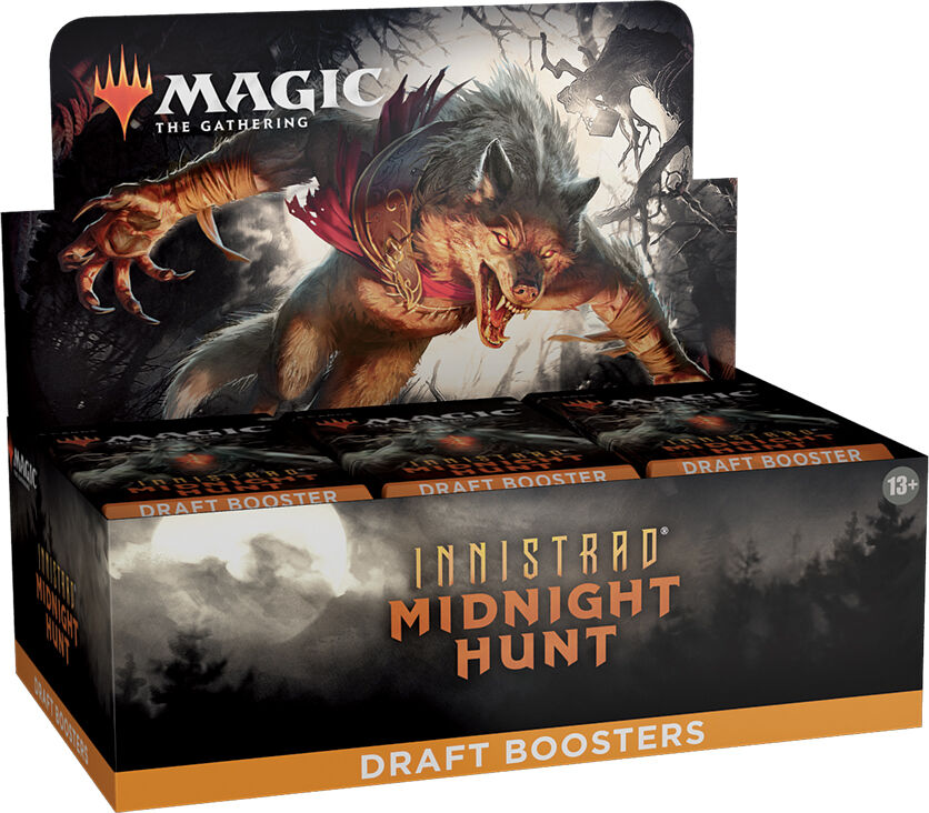 Wizards of the Coast Magic Midnight Hunt Draft Display Innistrad Midnight Hunt