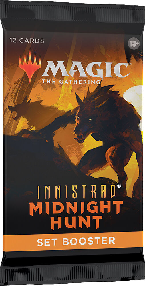 Wizards of the Coast Magic Midnight Hunt Set Booster Innistrad Midnight Hunt