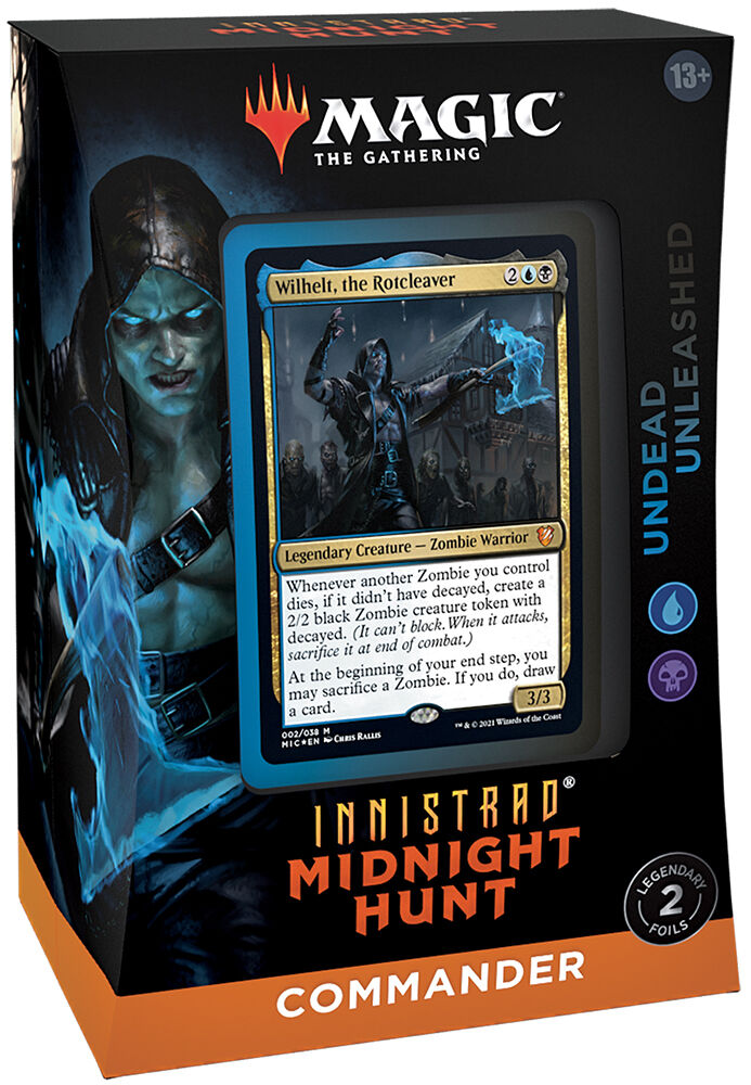 Wizards of the Coast Magic Midnight Hunt Commander Undead Unl Innistrad Midnight Hunt Undead Unleashed