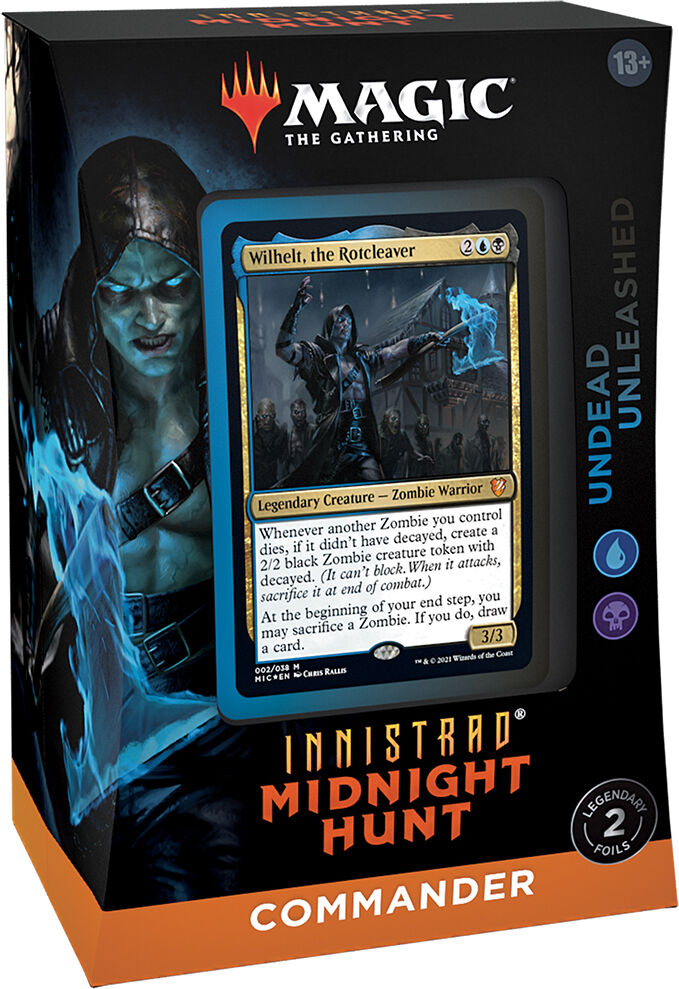 Wizards of the Coast Magic Midnight Hunt Commander Undead Unl Innistrad Midnight Hunt Undead Unleashed