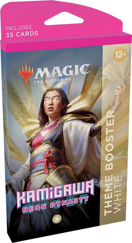 Wizards of the Coast Magic Kamigawa Theme Booster White Neon Dynasty