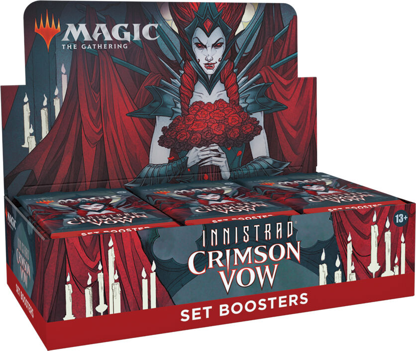 Wizards of the Coast Magic Crimson Vow Set Display Innistrad