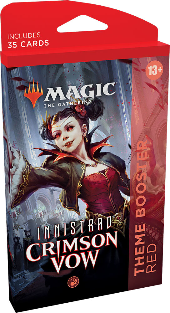 Wizards of the Coast Magic Crimson Vow Theme Red Innistrad Theme Booster