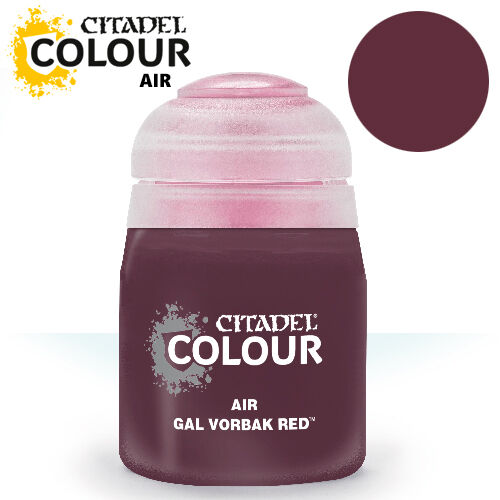 Airbrush Paint Gal Vorbak Red 24ml Maling til Airbrush