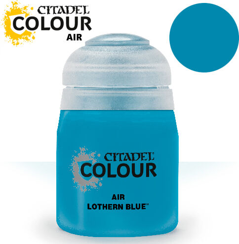 Airbrush Paint Lothern Blue 24ml Maling til Airbrush