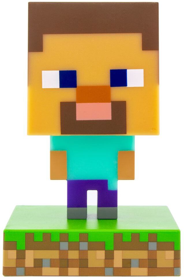 Paladone Minecraft 3D Lampe Steve Light - 10 cm