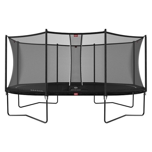 Berg Trampoline, Grand Favorit Regular 520cm, Sort M/nett