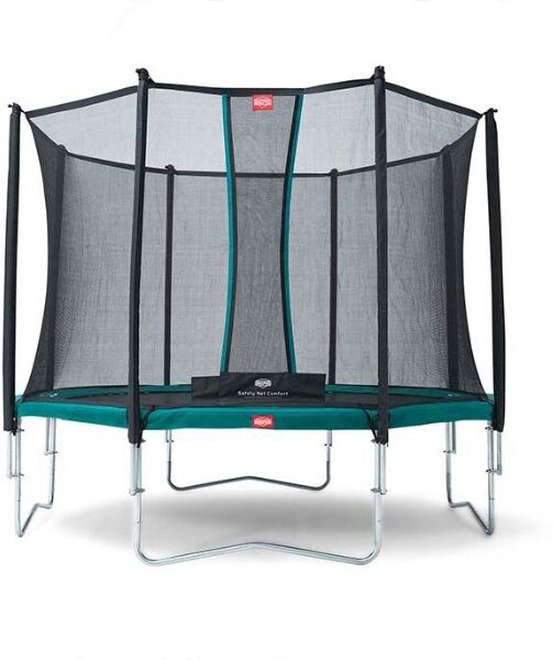 Berg Trampoline, Favorit Regular 330cm, Grønn M/nett