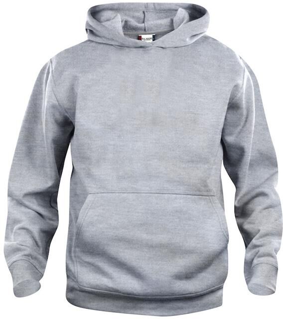 Clique Basic Hoody Jr Grey Melange Sweatshirt Hoody Junior 150/160