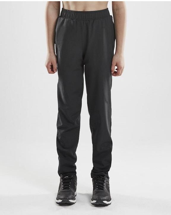 CRAFT Teamwear Rush Wind Pants Jr Black Tynn Og Lett Vindbukse 110/116