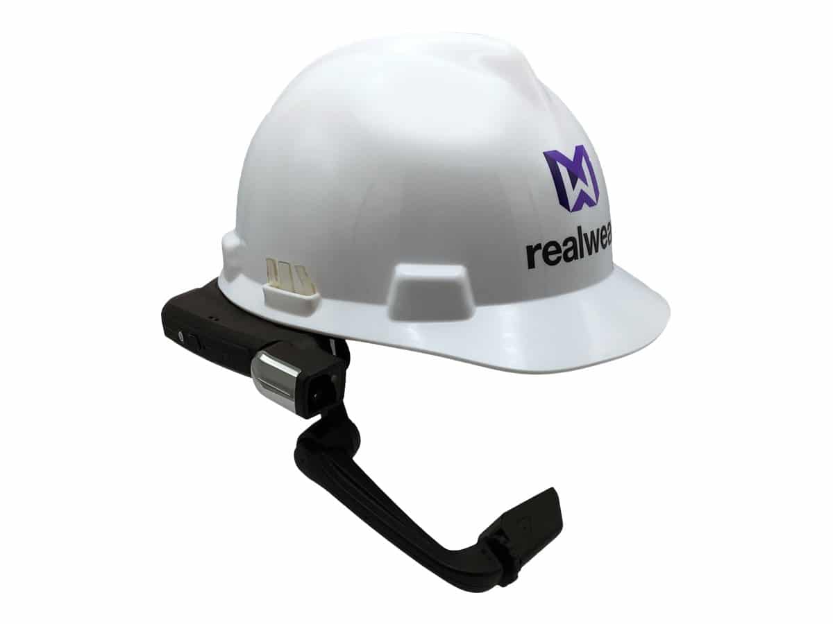 Realwear Hjelm Til Hmt-1 Med Klips Og Logo