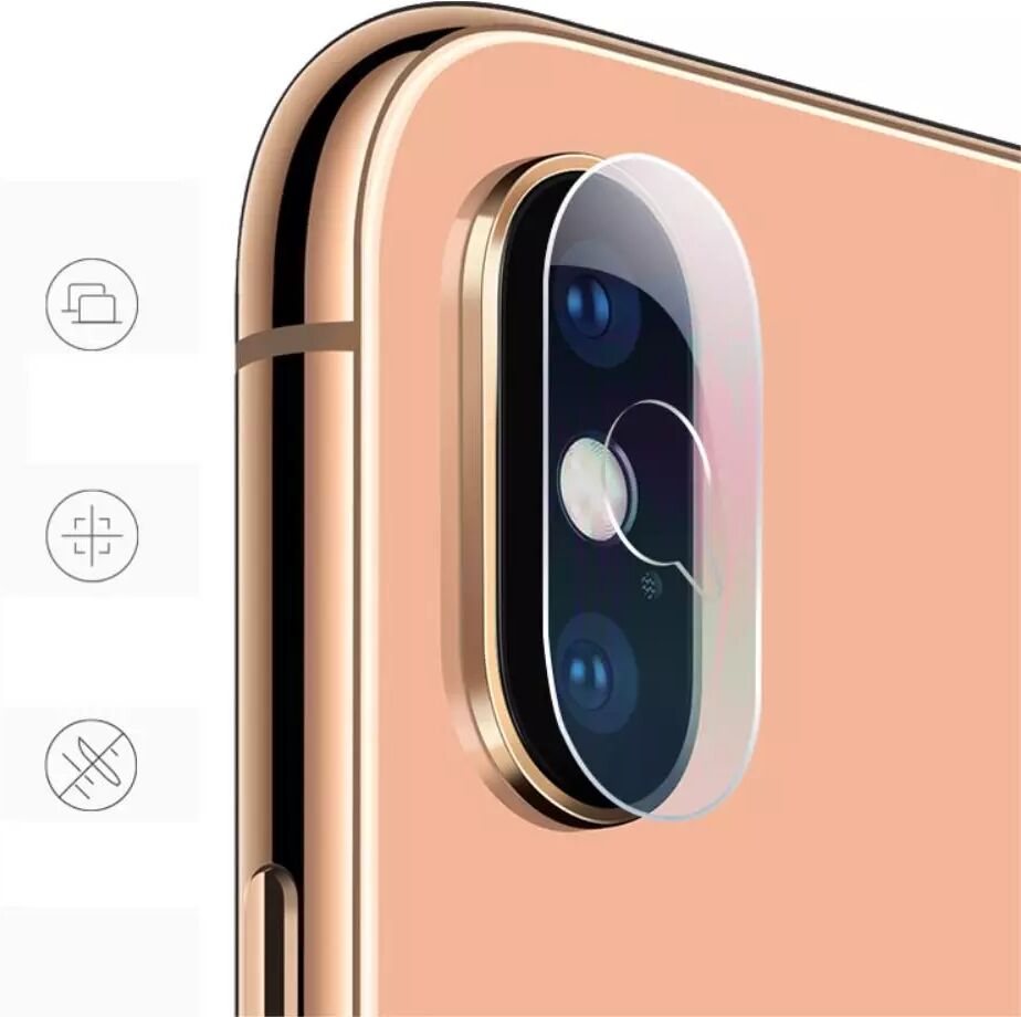 INCOVER iPhone XS Max Herdet Glass til Kameralinse