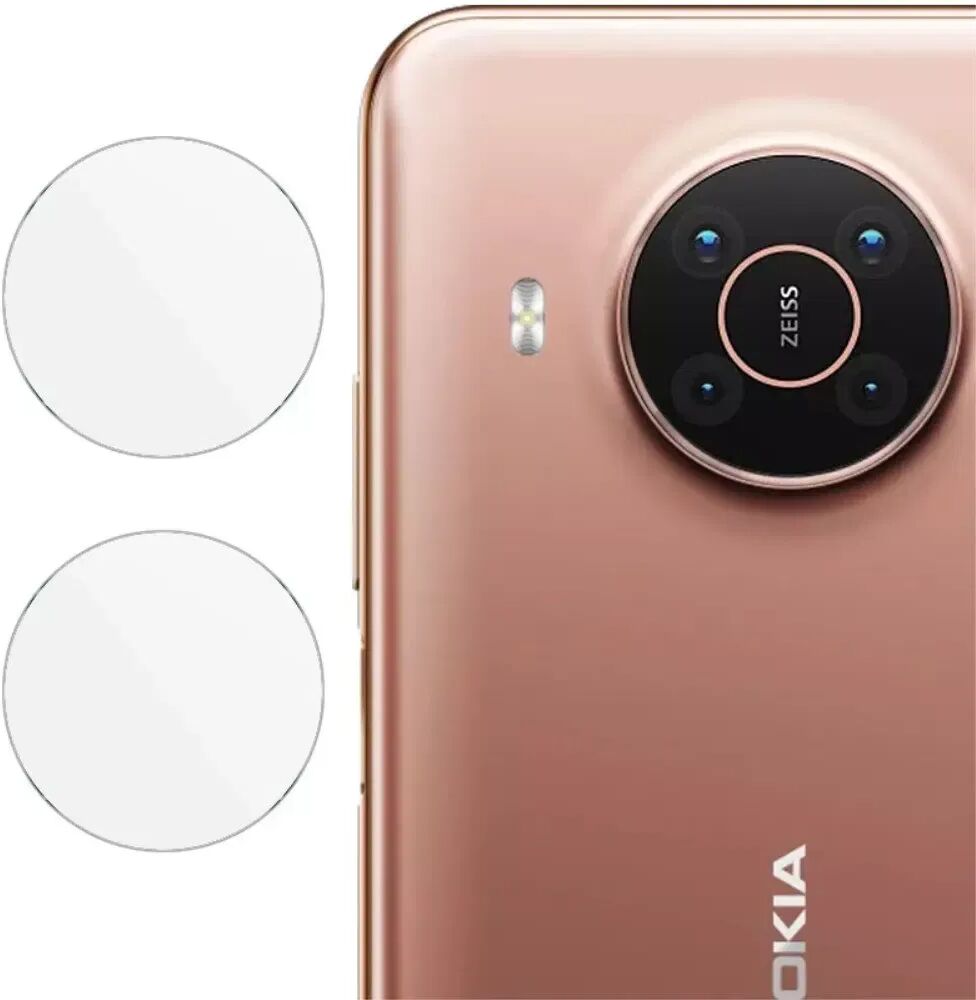 IMAK Nokia X10 / X20 IMAK 2 stk. Beskyttelsesglass for kameralinsen - Gjennomsiktig