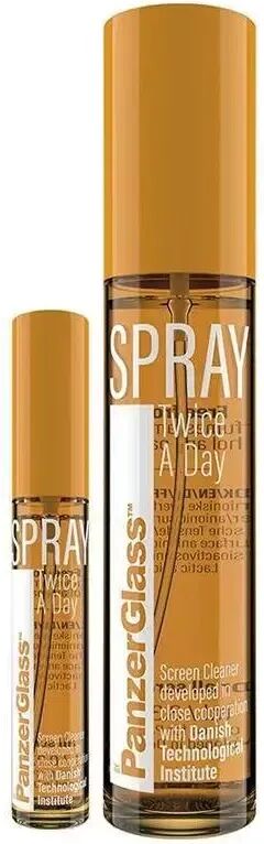 PanzerGlass Spray Twice A Day 100ml & 8ml Kit - Rengjøringsspray Til Skjerm