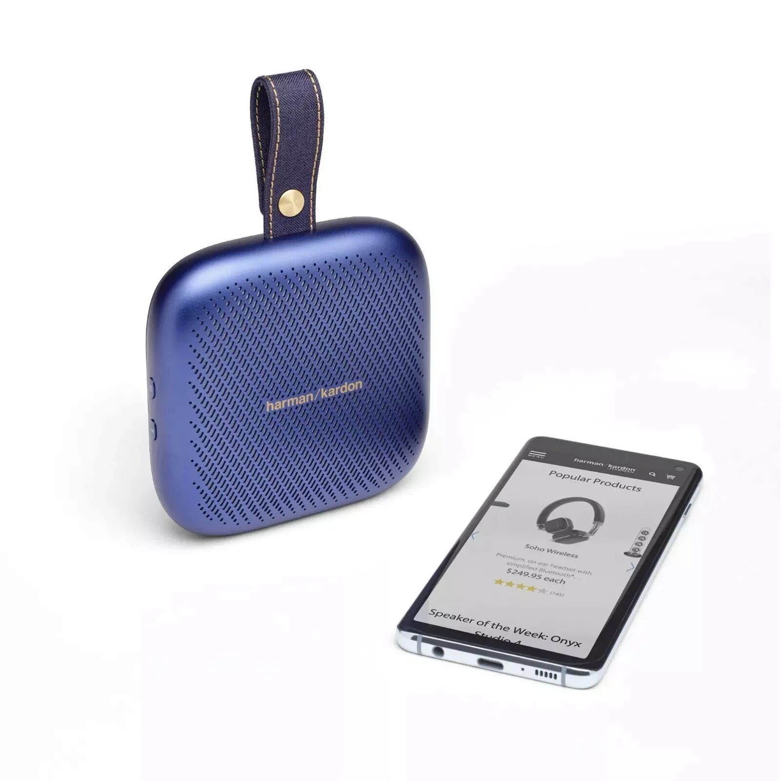Harman/Kardon Neo Mini Bluetooth Høyttaler - Midnight Blue