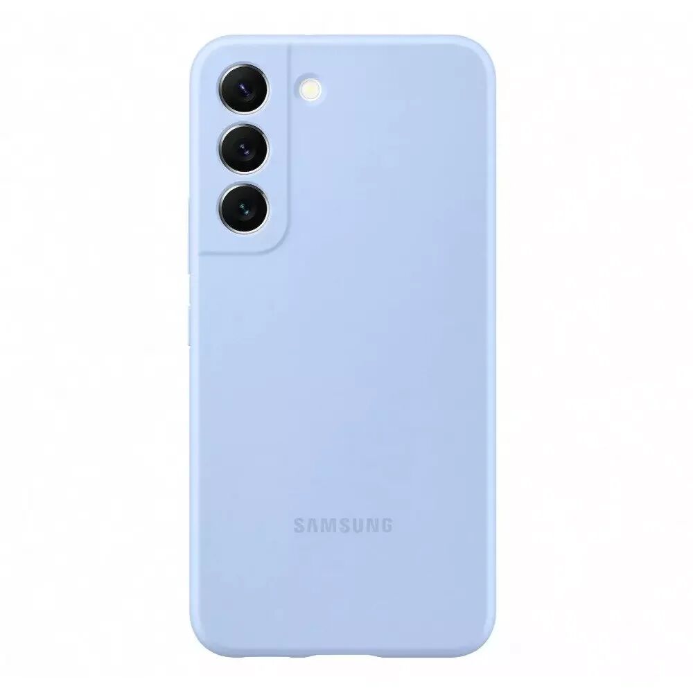 Samsung Original Samsung Galaxy S22+ (Plus) Silikon Deksel - Arctic Blue (EF-PS906TLEGWW)
