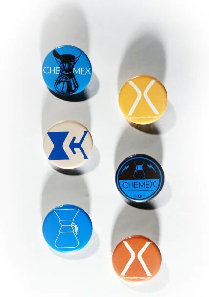 Chemex buttons set