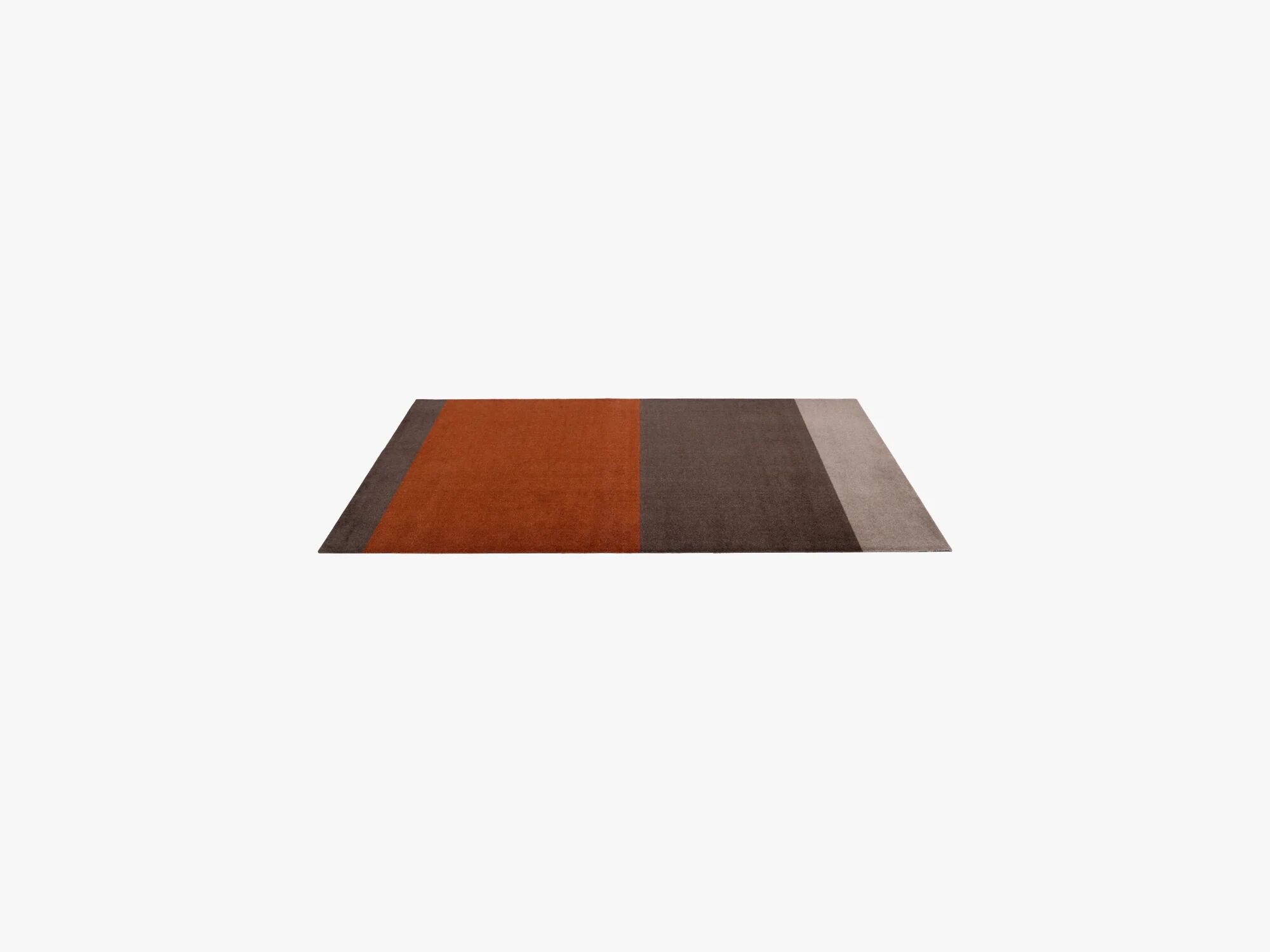 tica copenhagen Teppe striper-horisontal, sand / brun / terracota