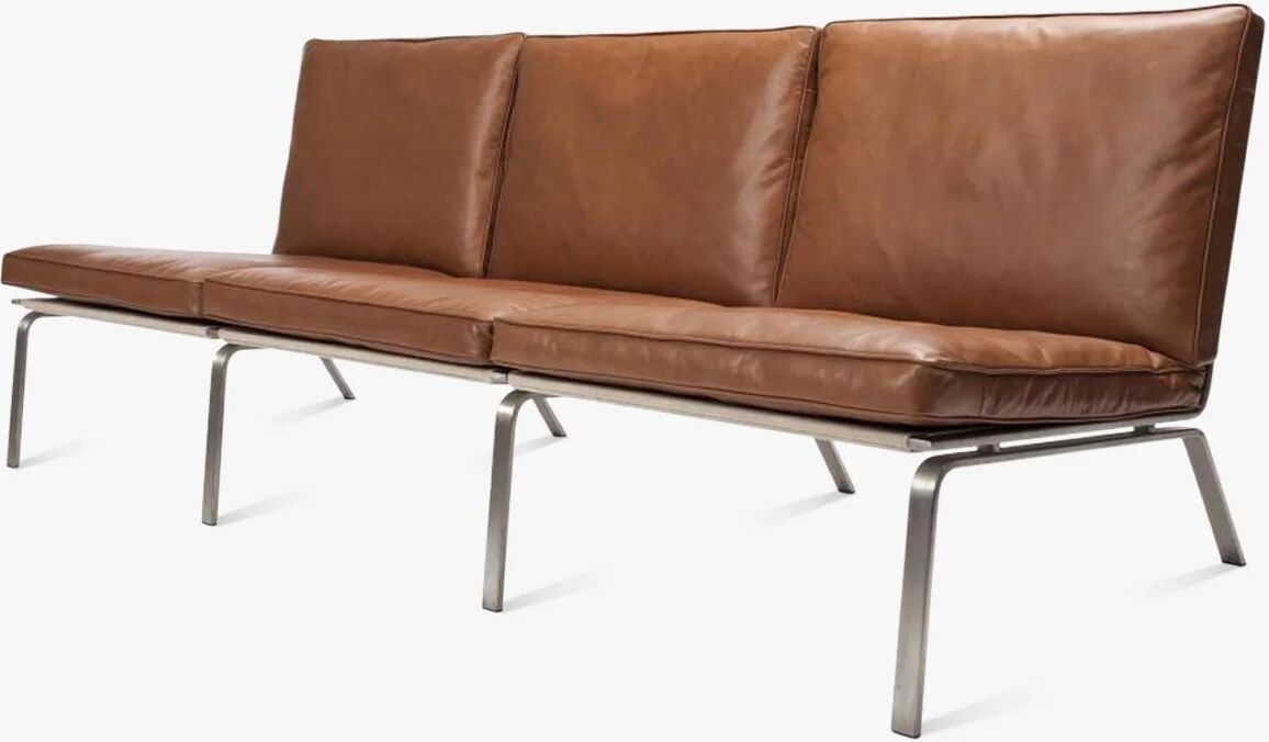 NORR11 Mann Sofa, Tre-Seter, Cognac