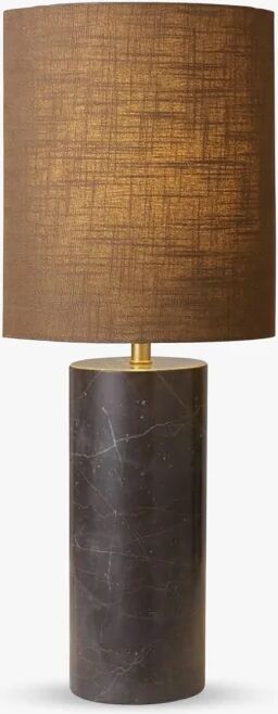 Cozy Living Ella Marble Lamp Toffee Brown, Taupe