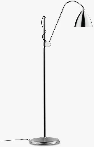 GUBI Bestlite BL3 gulvlampe-Ø16-Crome Base, Chrome