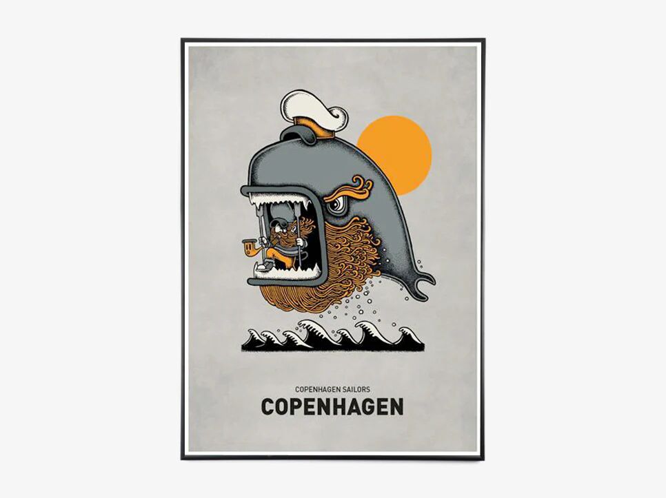 Copenhagen Poster Hval