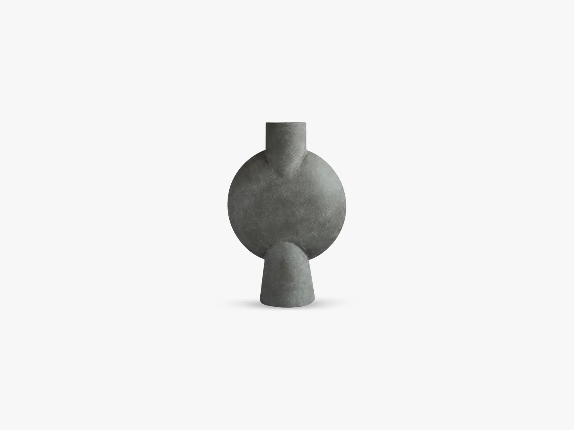 101 Copenhagen Sphere Vase Bubl, Hexa, Dark Grey