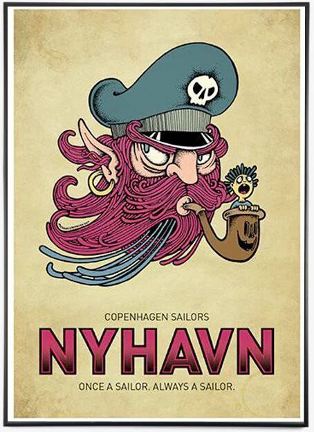 Copenhagen Poster Nyhavn II