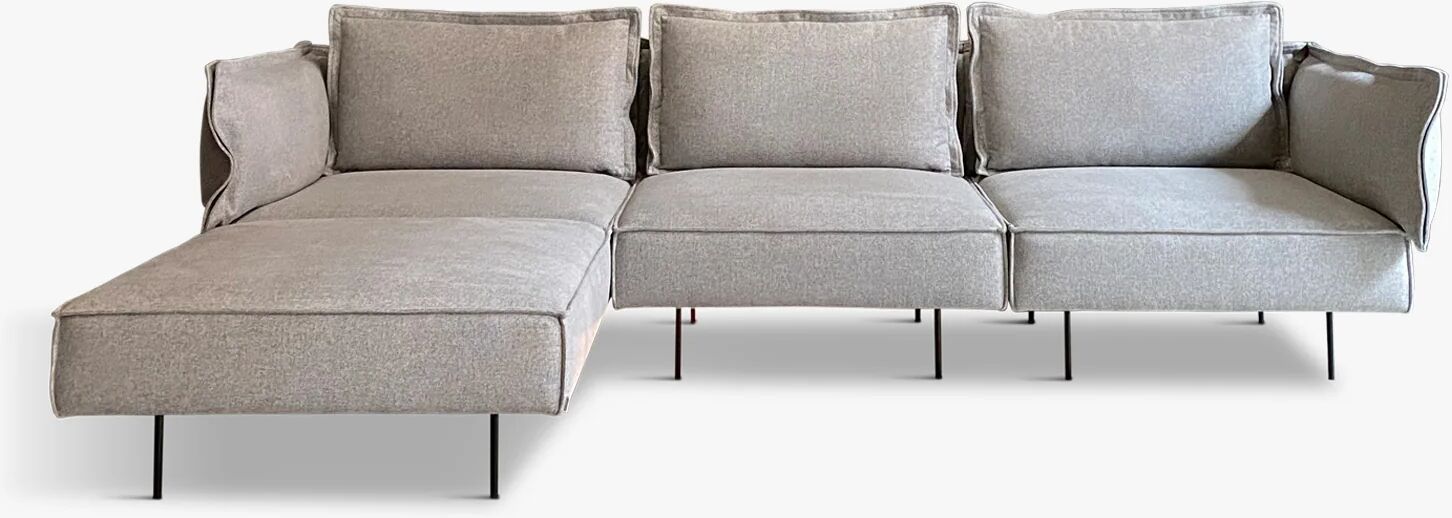 Handvärk Sofa, Sjeselong, 3 Seters, Betong