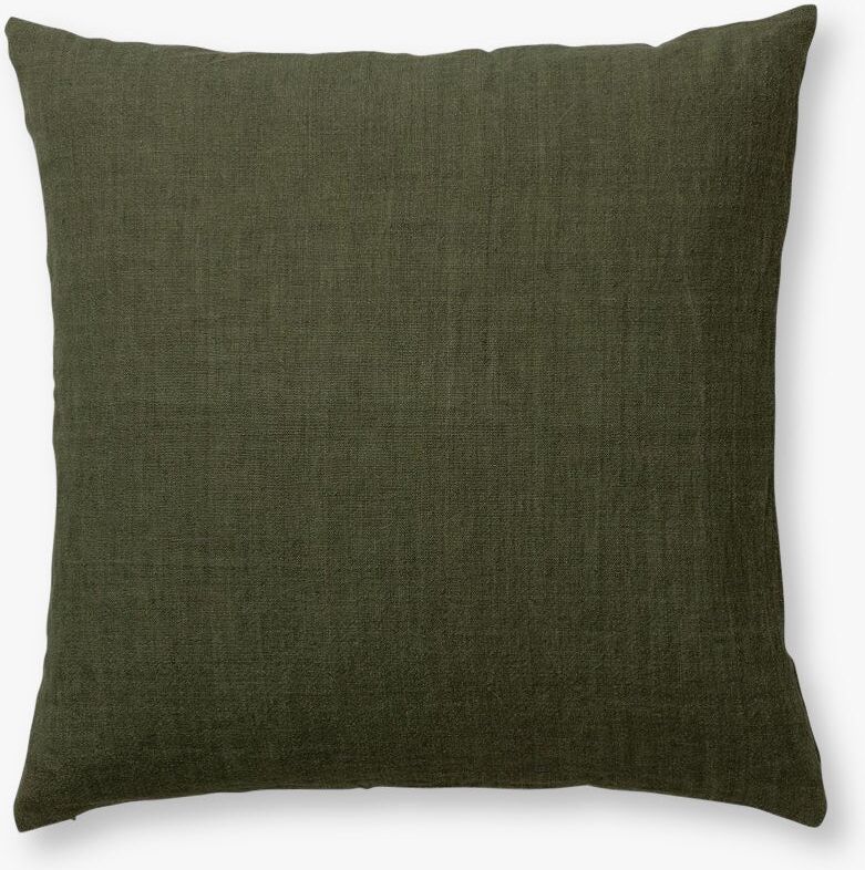 Cozy Living Luksus Lys Linen Pute, Army