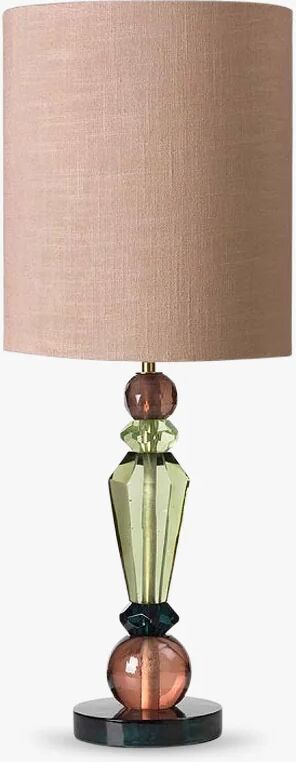 Cozy Living Caia Glass Lampe MATCHA w Støvete Rose skygge