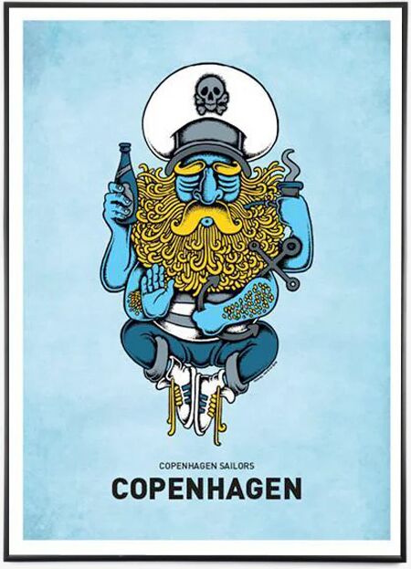 Copenhagen Poster Sjømann God