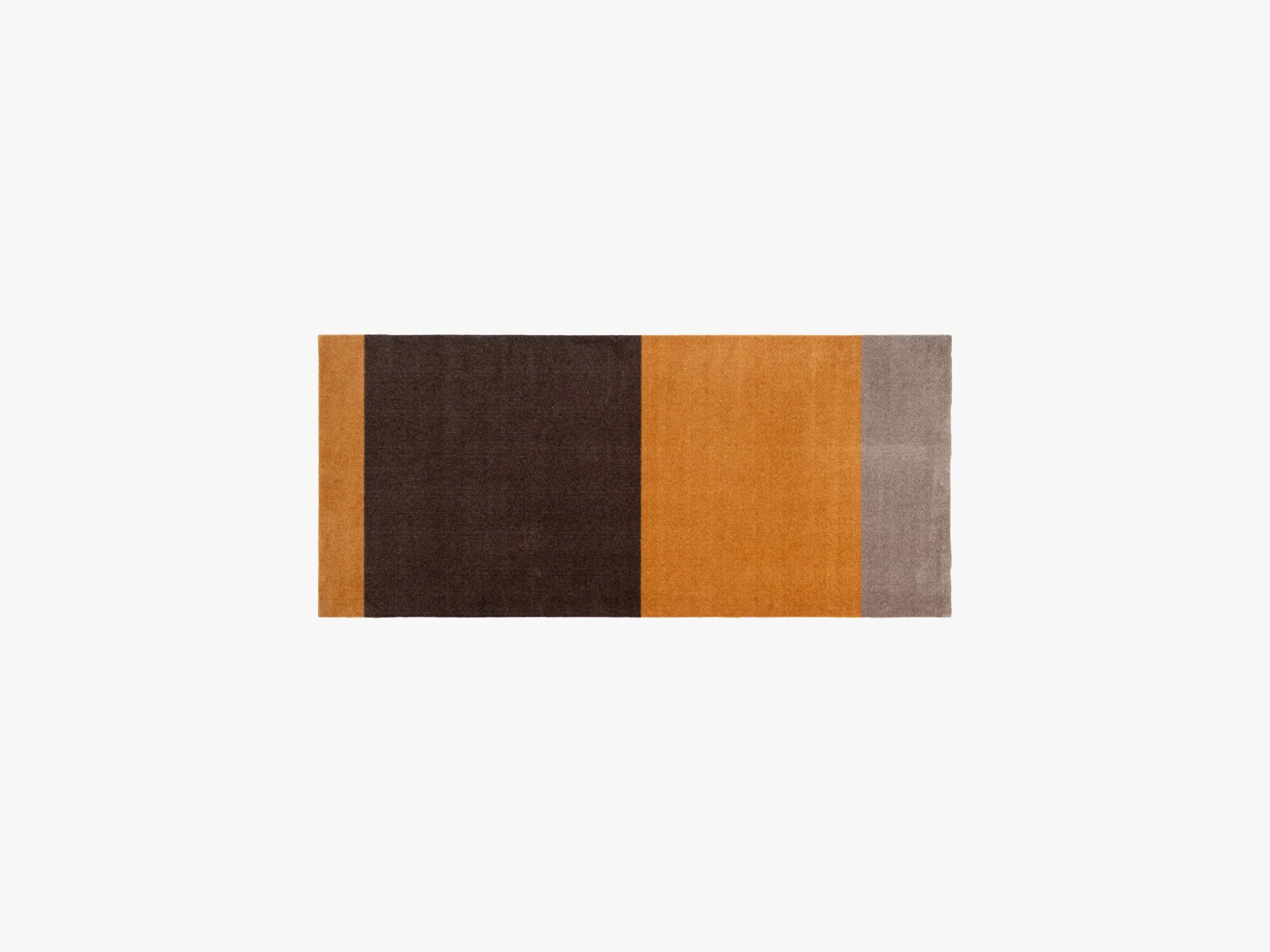tica copenhagen Teppe Stripes-horisontal, Dijon / Brown / Sand