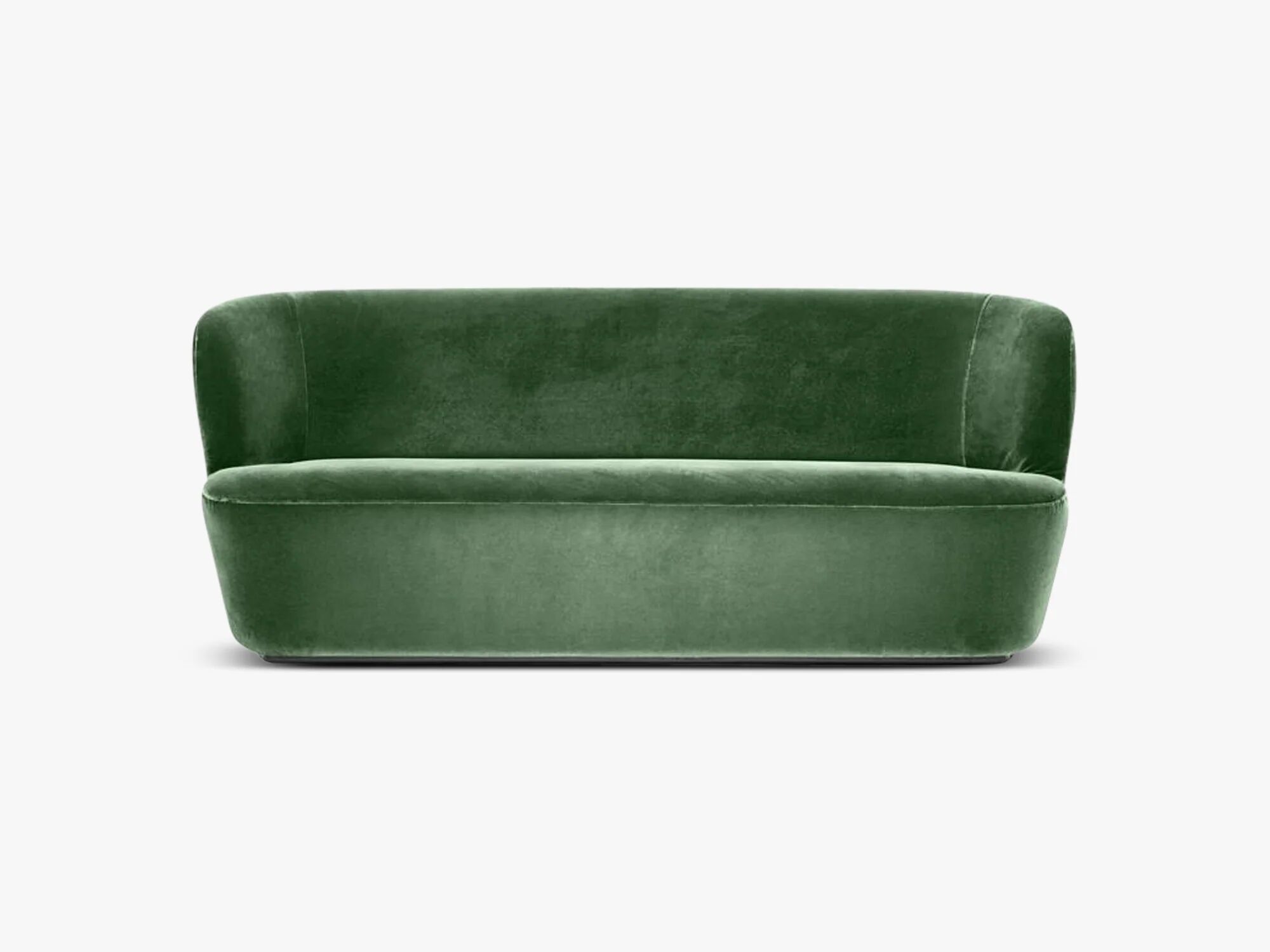 GUBI Opphold sofa, grønn velour