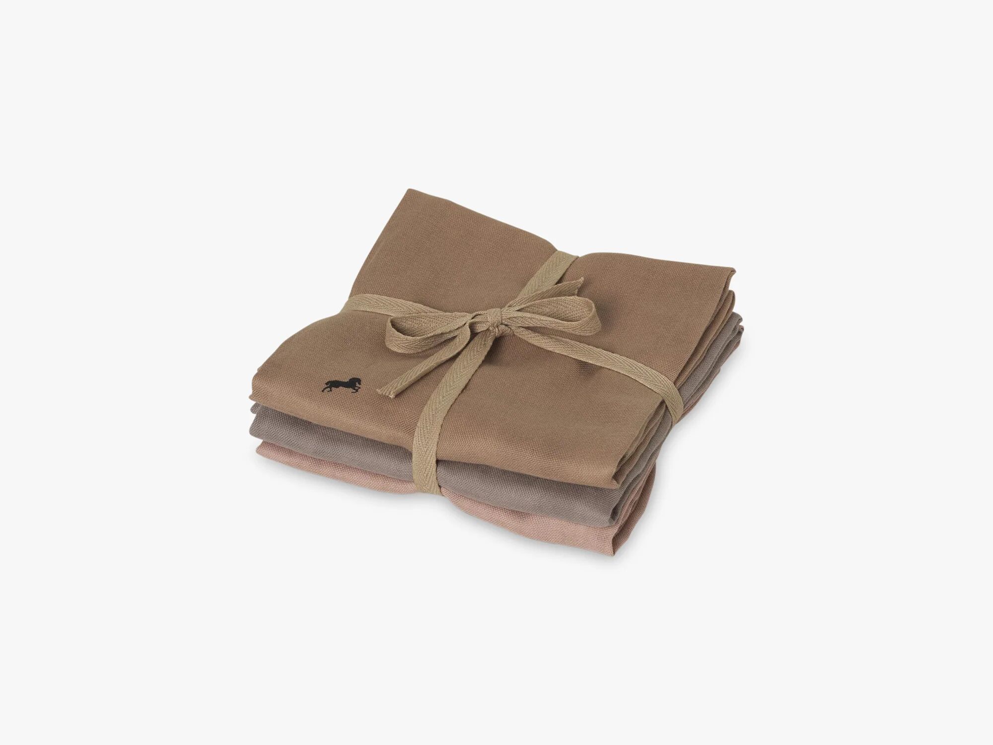 Ferm Living Muslin Squares - Horse (3 stk)