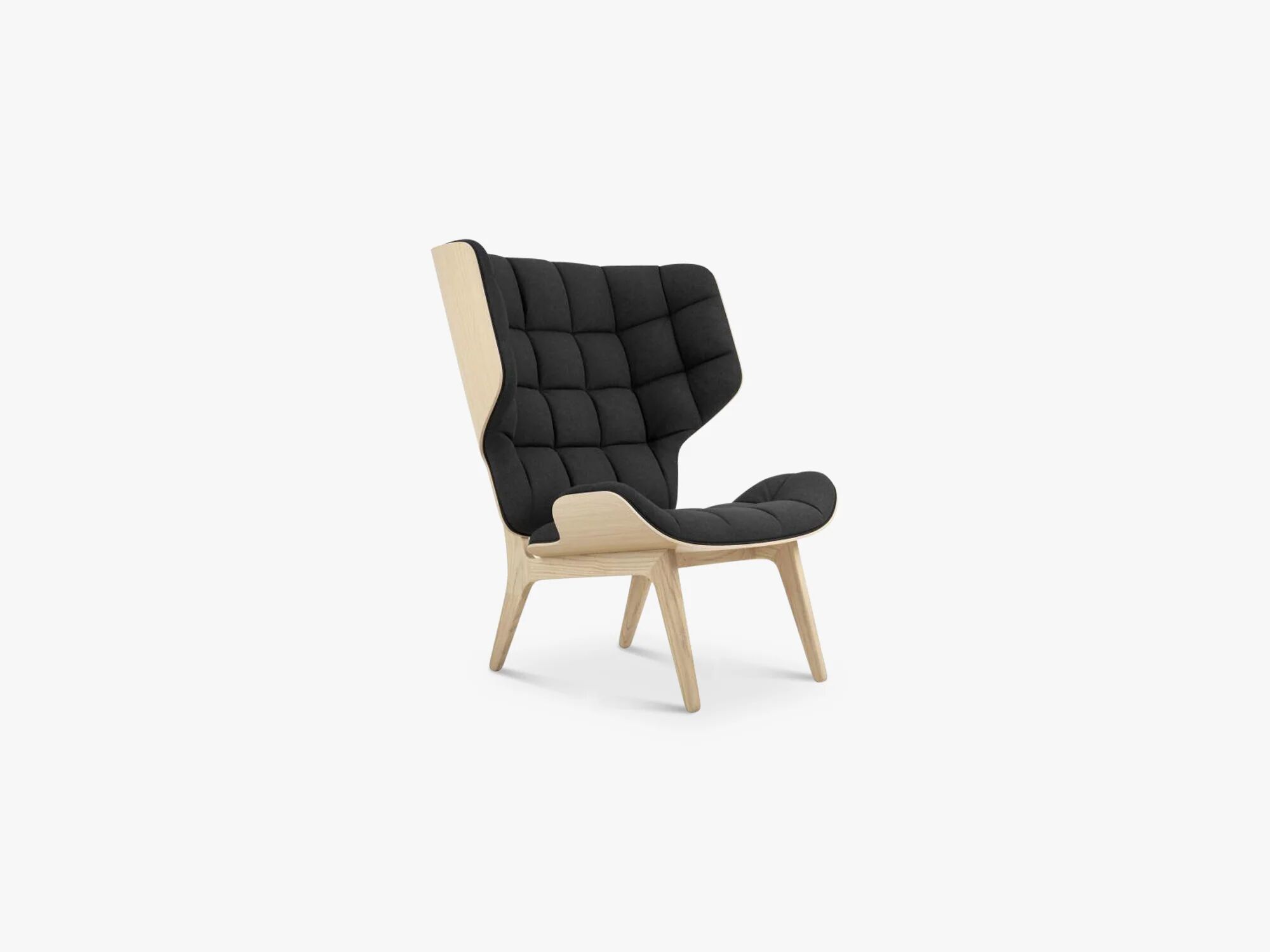 NORR11 Mammoth Chair, Naturel / Coal Grey