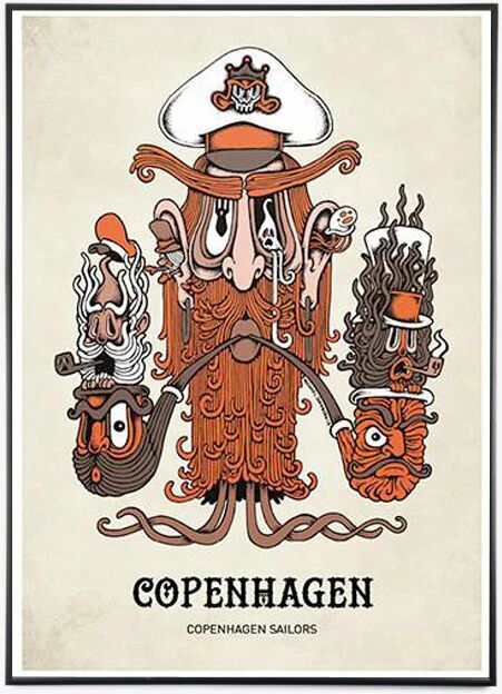 Copenhagen Poster København I