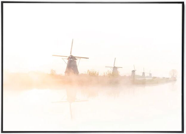 Incado Fine Art Lerret, H90, Kinderdijk-IV