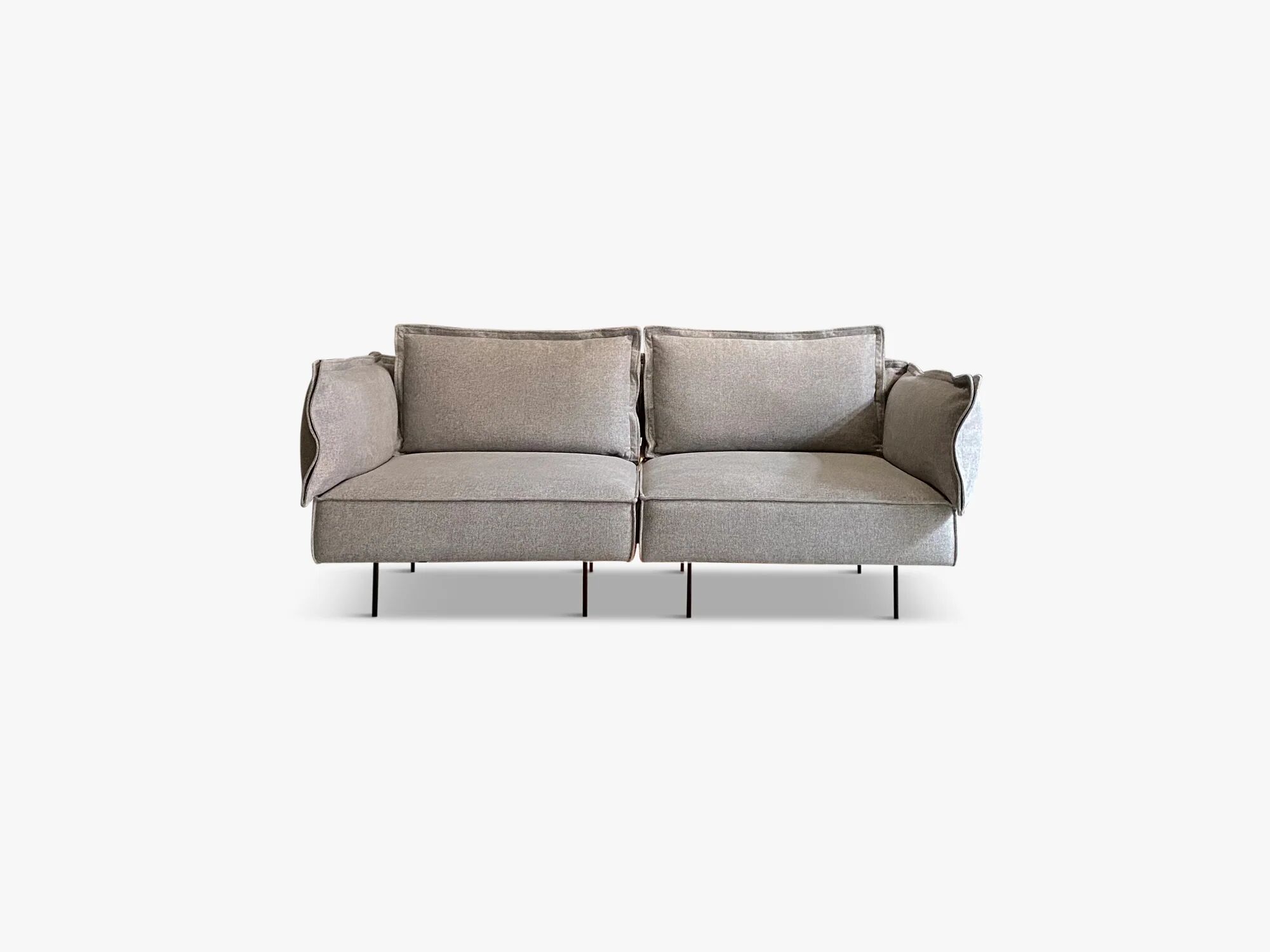 Handvärk Sofa, 2 Seter, Betong