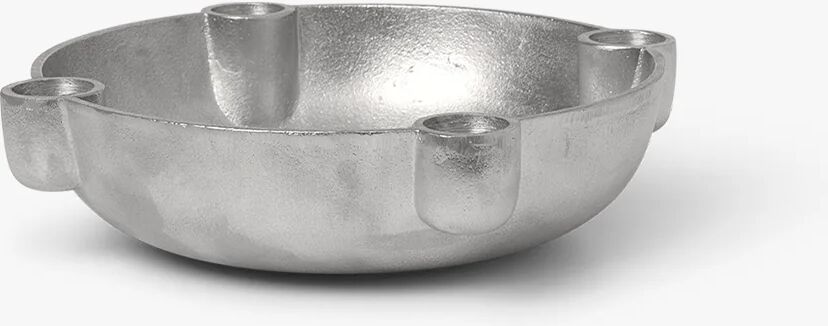 Ferm Living Bowl Candle Holder - Medium, Aluminium