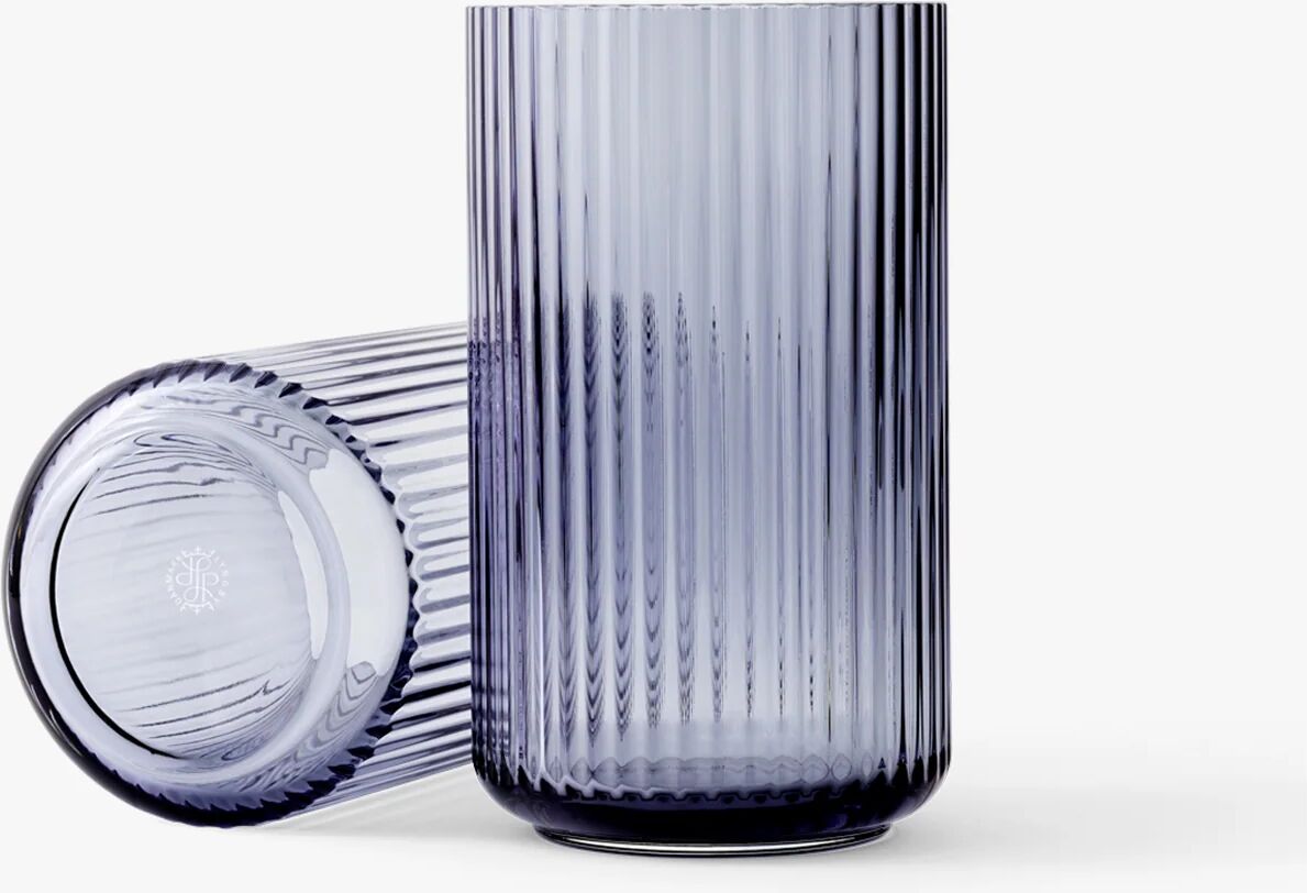 Lyngby Porcelæn Lyngby vase, midnattblått glass