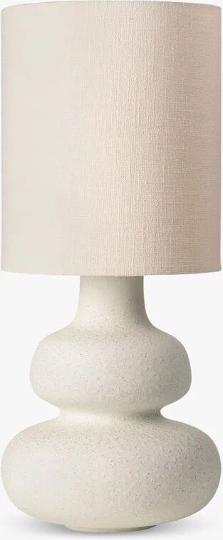 Cozy Living Dandie keramisk lampe med skygge, melk