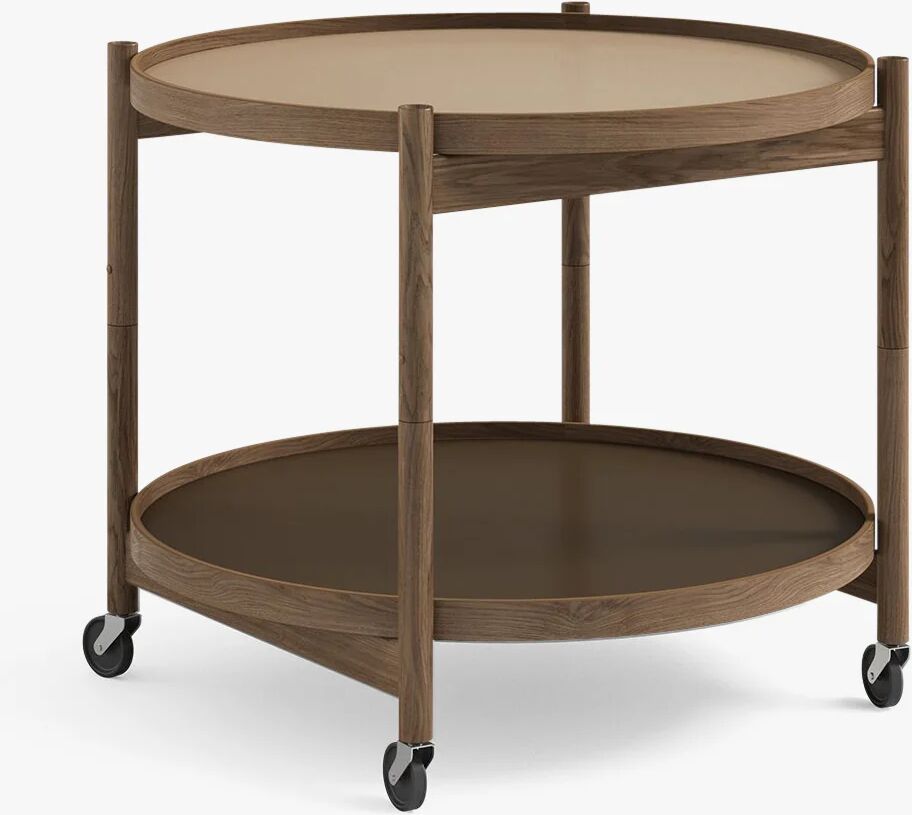 Brdr. Krüger Bølling Hill Table Ø60 Røkt eik, beige / brun