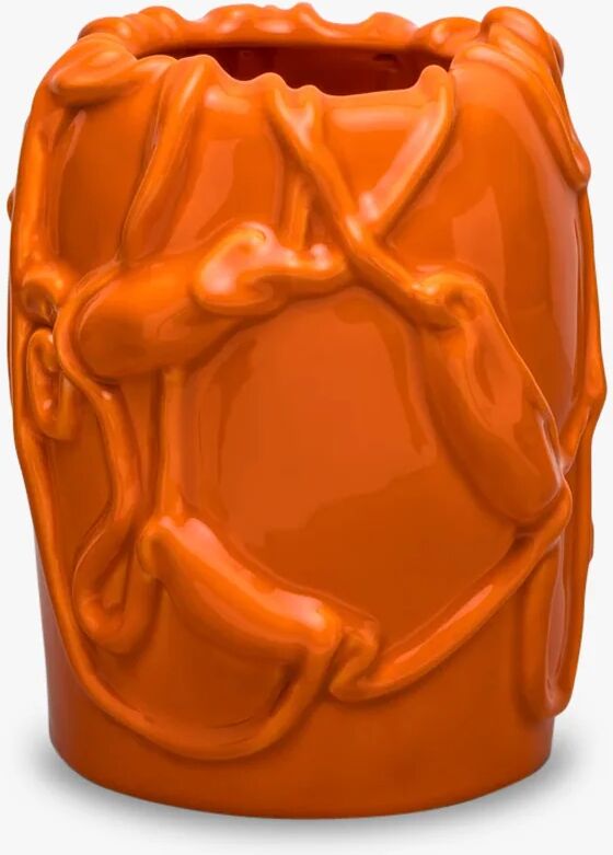 Raawii KVium vase, persimmon oransje