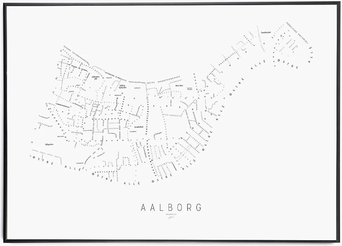 Enklamide Aalborg III - Hvit