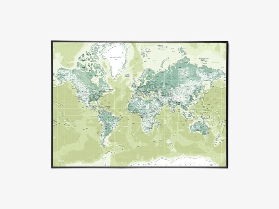 Incado Verden Kart, H84, Grønn