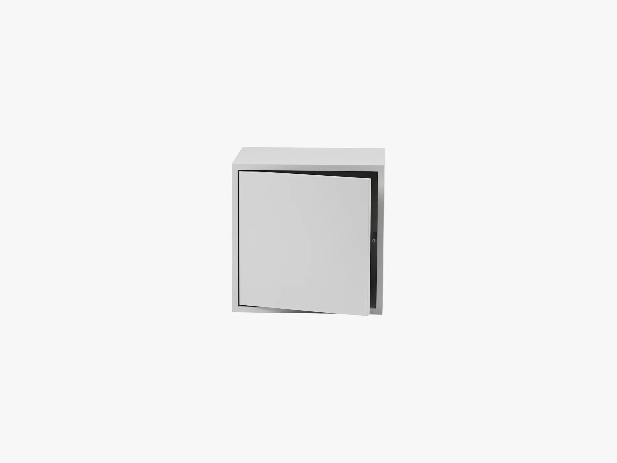 Muuto Stablet lagringssystem / medium, medium - med dør - lys grå